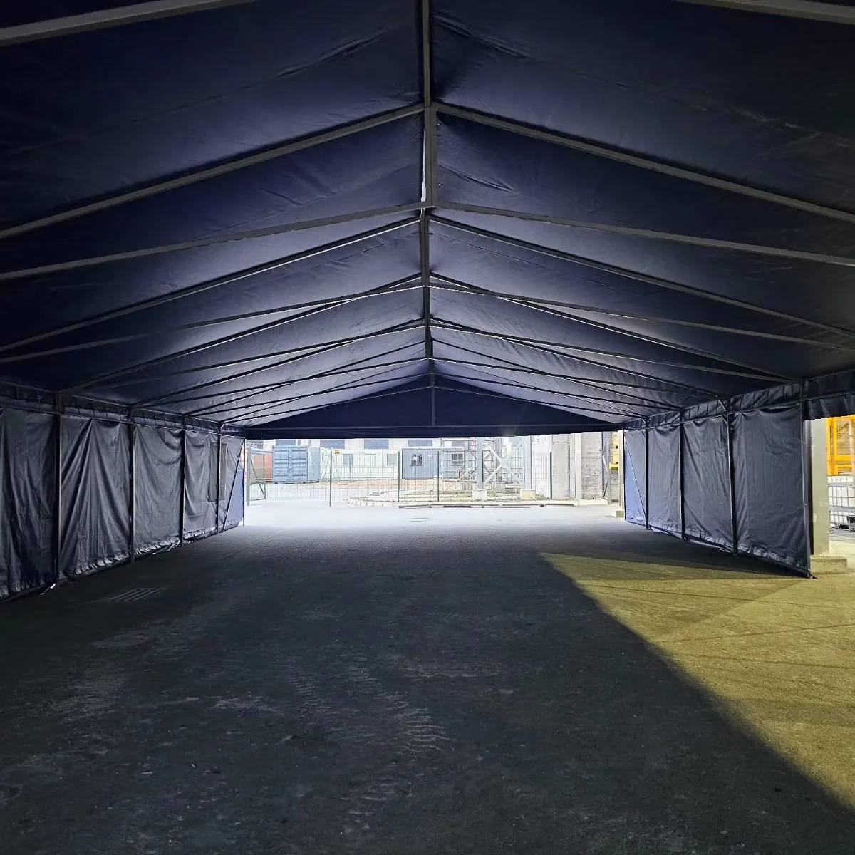 Estructura de carpa tipo mecano de 10 × 25 m, foto 6 de 6