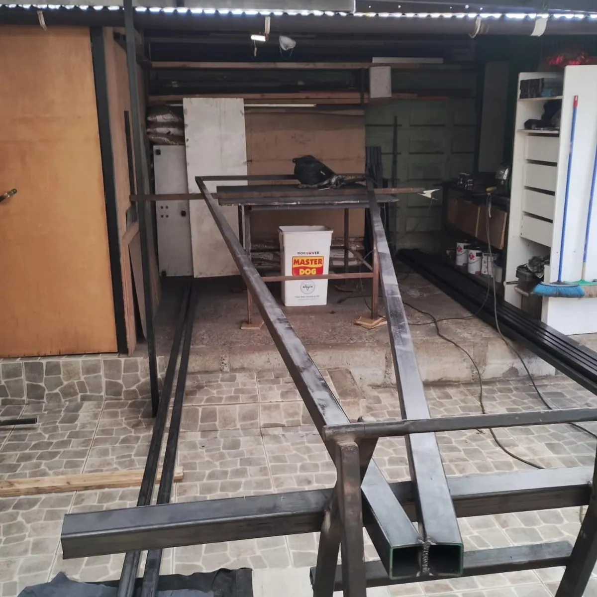 Estructura de carpa tipo mecano de 10 × 25 m, foto 2 de 6